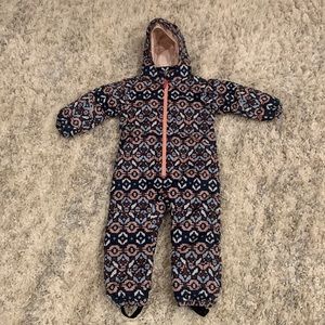 Patagonia toddler girls snowsuit, size 3T. Worn once!